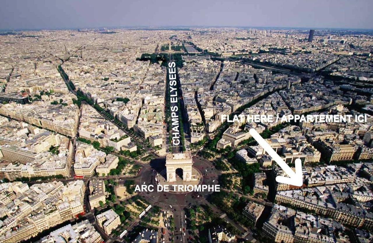 Cosy Appartment Arc De Triomphe Champs Elysees パリ エクステリア 写真